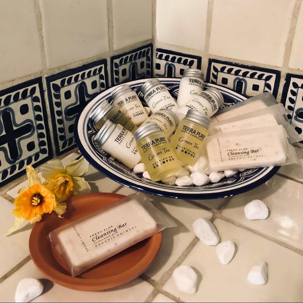 Bulk Travel Size Sets, Guest Bathroom Bridal Party Wedding Favor Organic Natural